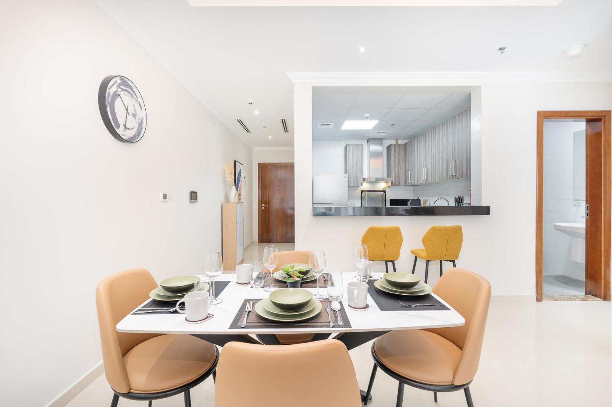 Heaven Crest Vacation Homes Downtown - Studio And 1 Bedroom Suites 2 Minute Walk To Dubai Mall And Burj Khalifa Zewnętrze zdjęcie