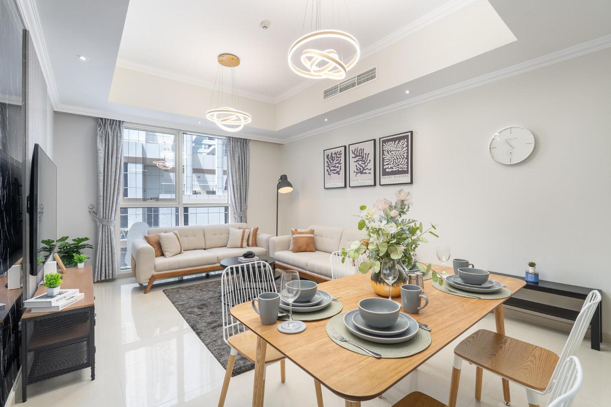 Heaven Crest Vacation Homes Downtown - Studio And 1 Bedroom Suites 2 Minute Walk To Dubai Mall And Burj Khalifa Zewnętrze zdjęcie
