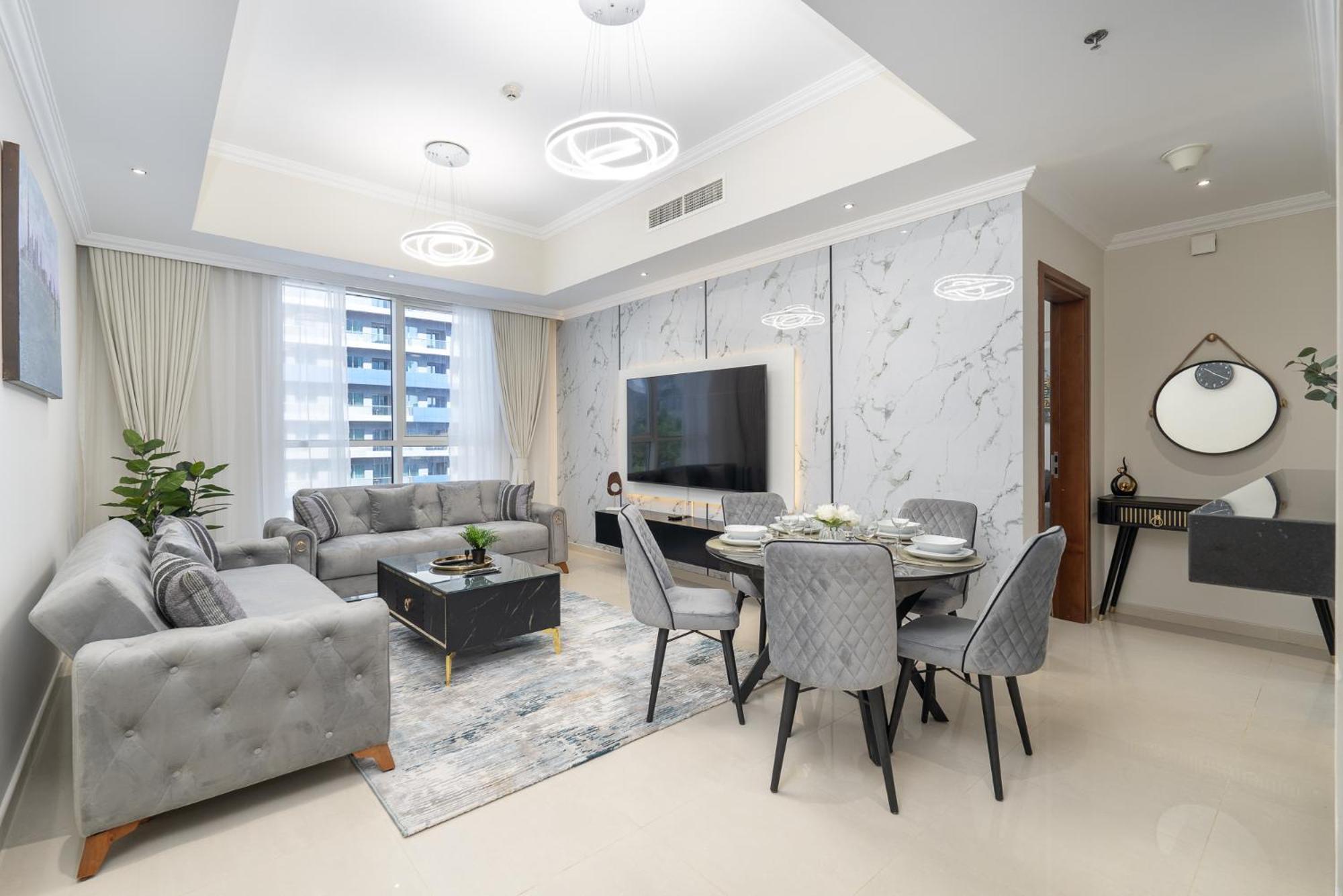 Heaven Crest Vacation Homes Downtown - Studio And 1 Bedroom Suites 2 Minute Walk To Dubai Mall And Burj Khalifa Zewnętrze zdjęcie