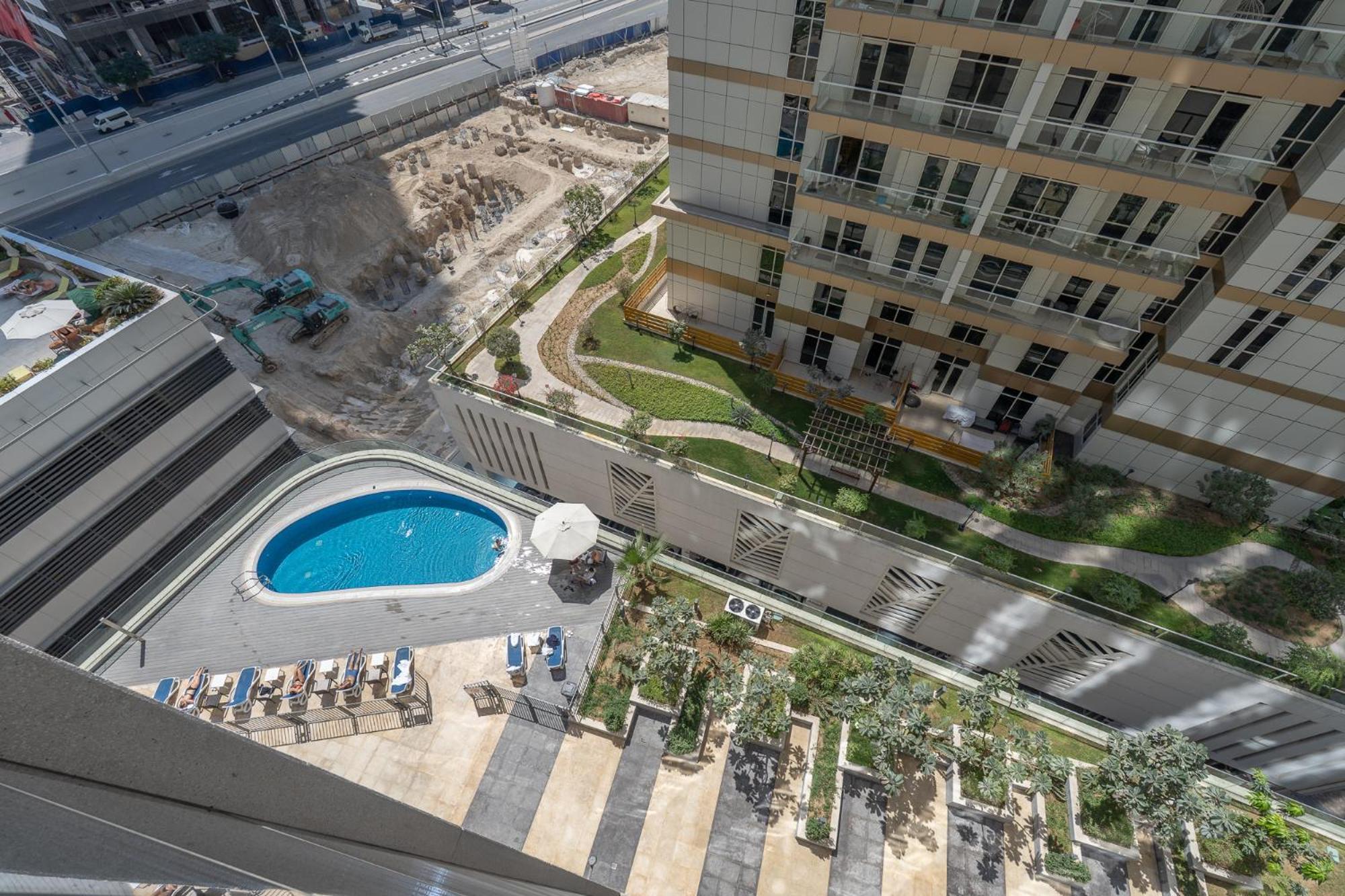 Heaven Crest Vacation Homes Downtown - Studio And 1 Bedroom Suites 2 Minute Walk To Dubai Mall And Burj Khalifa Zewnętrze zdjęcie