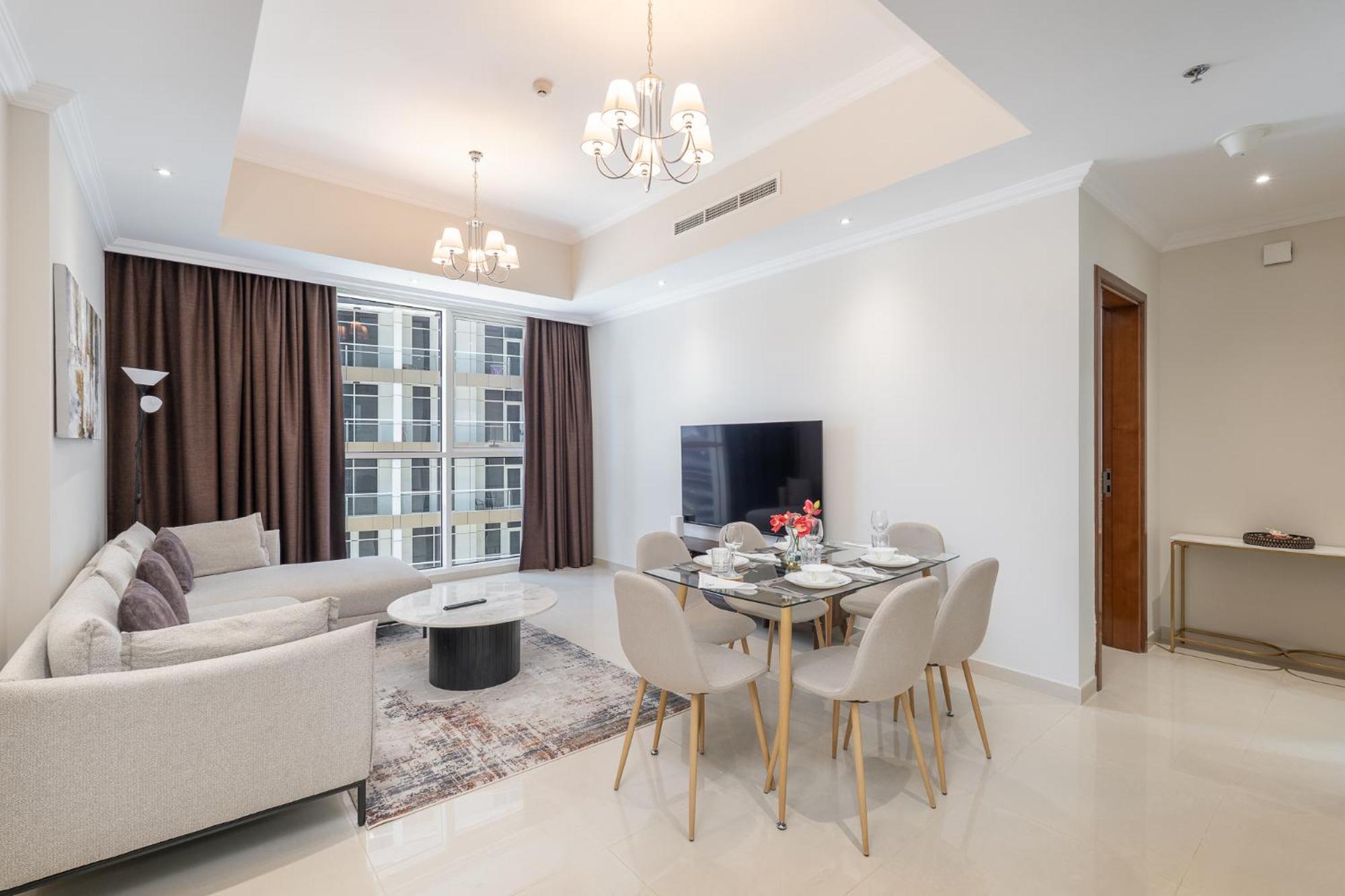 Heaven Crest Vacation Homes Downtown - Studio And 1 Bedroom Suites 2 Minute Walk To Dubai Mall And Burj Khalifa Zewnętrze zdjęcie